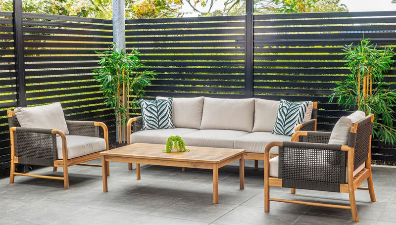 Compact And Stylish Outdoor Furniture For Urban Townhouse Living