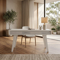 Maui 140cm Computer Desk White