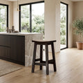 Sensei Kitchen Barstool Timber Bar Chair Stool Black