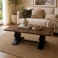 Valeria 160cm Console Table Black Oak