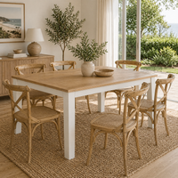 Marmalade Hampton 210cm Dining Table White Oak