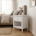 Hotham Single Bed Frame White