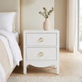 Andes Bedside Table White
