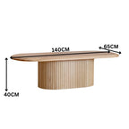 Adsila 140cm Coffee Table Natural