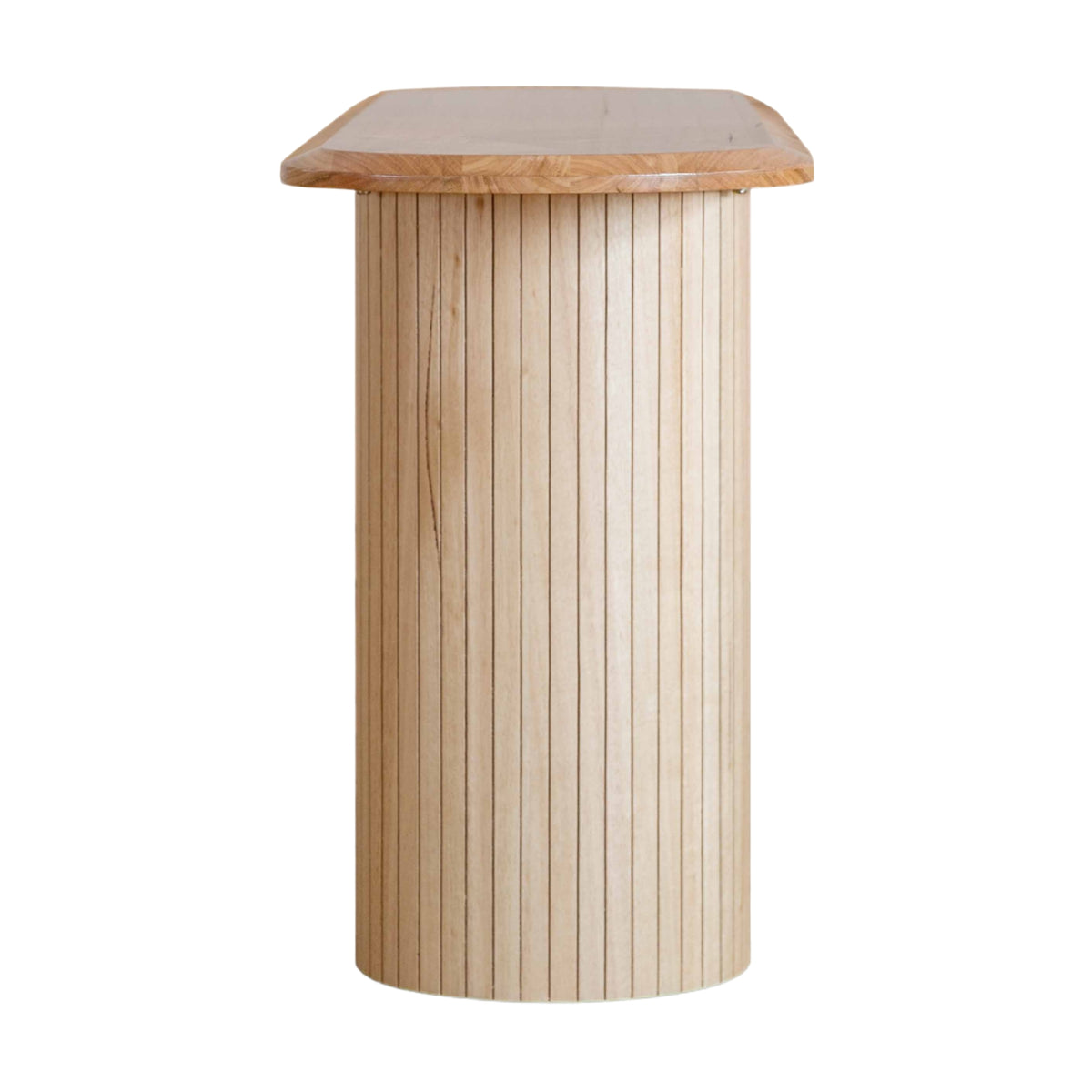 Adsila 160cm Console Hallway Entrance Table Natural