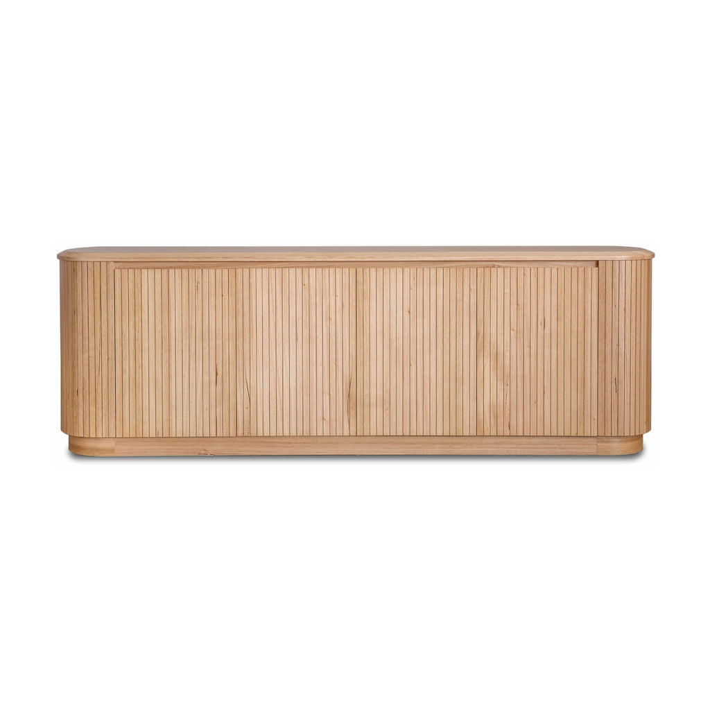 Adsila 240cm Buffet Table Storage Cabinet Natural