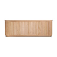 Adsila 240cm Buffet Table Storage Cabinet Natural