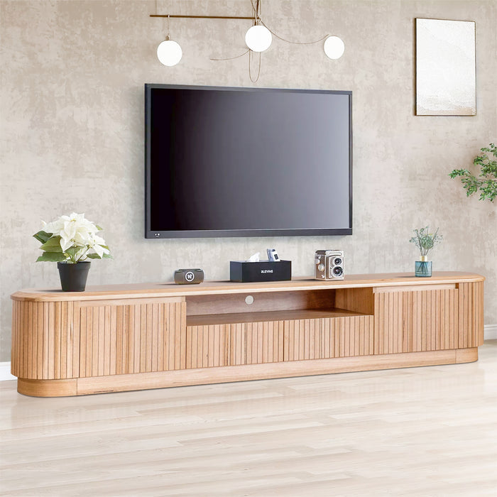 Adsila 240cm ETU Entertainment TV Unit Natural