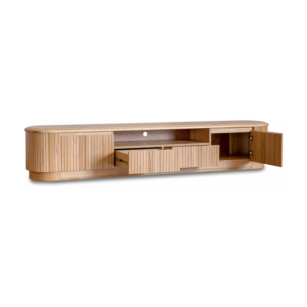 Adsila 240cm ETU Entertainment TV Unit Natural