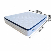 Advantage Gel Mattress Memory Foam Pocket Spring 5 Zone King 