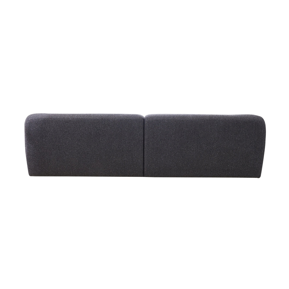 Aero 3 Seater Boucle Fabric Sofa Lounge Charcoal