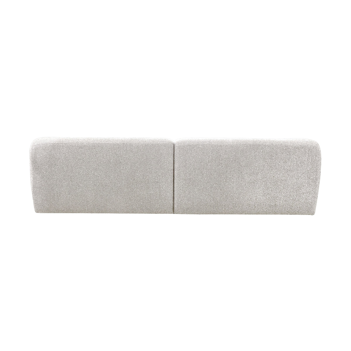 Aero 3 Seater Boucle Fabric Sofa Lounge Coco White