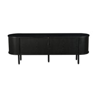 Alamein Dania 160cm Wooden ETU Entertainment TV Unit Black