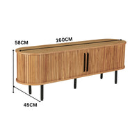 Alamein Dania 160cm Wooden ETU Entertainment TV Unit Natural