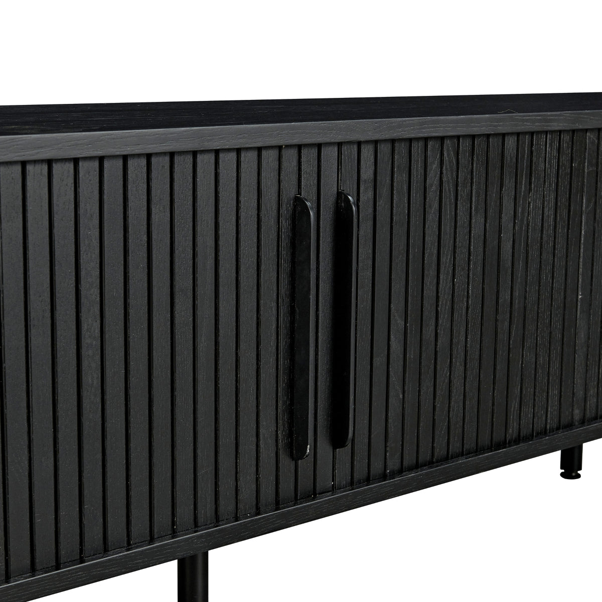 Alamein Dania 200cm Wooden ETU Entertainment TV Unit Black