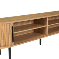 Alamein Dania 200cm Wooden ETU Entertainment TV Unit Natural