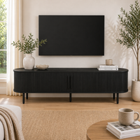 Alamein Dania 200cm ETU TV Unit Black