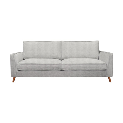 Alexa 3 + 2 Seater Set Fabric Sofa Glacier Light Grey