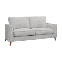 Alexa 3 + 2 Seater Set Fabric Sofa Glacier Light Grey