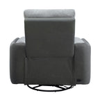 Alexios 1 Seater Fabric Electric Recliner Sofa Chair Lounge Grey