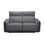 Alexios 2 Seater Fabric Electric Recliner Sofa Lounge Grey