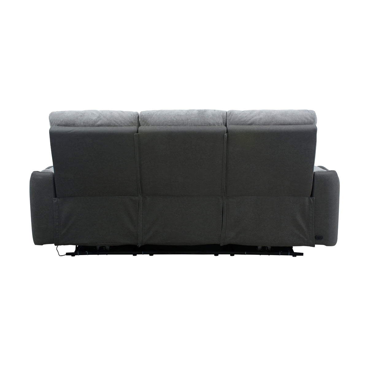 Alexios 3 Seater Fabric Electric Recliner Sofa Lounge Grey