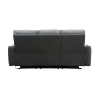 Alexios 3 Seater Fabric Electric Recliner Sofa Lounge Grey