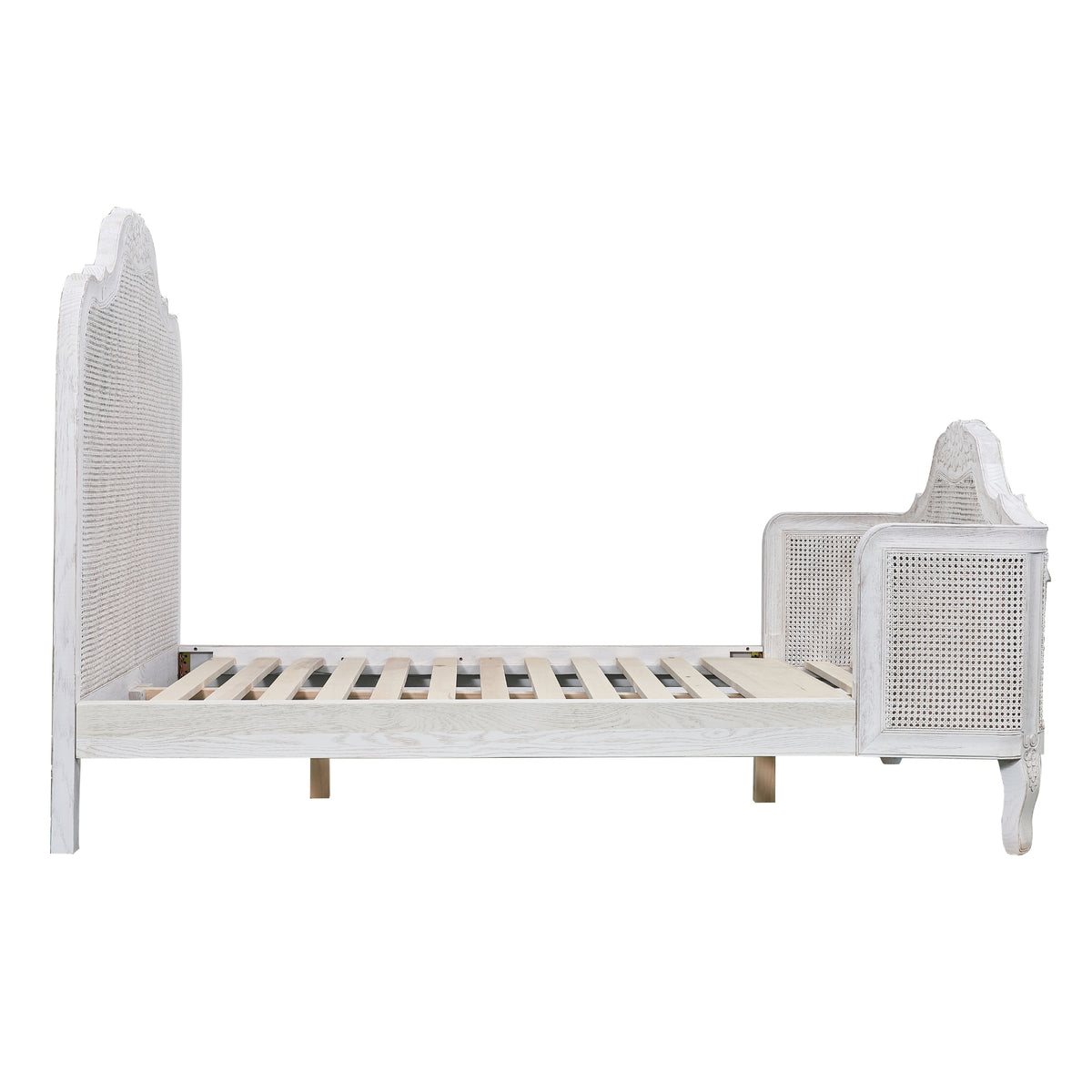 Alice Bed Frame White Queen 