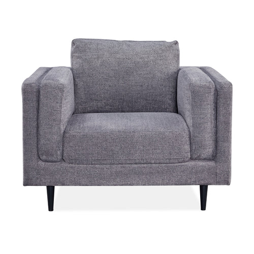 Almaty Fabric Armchair Occasional Arm Chair Fog Grey