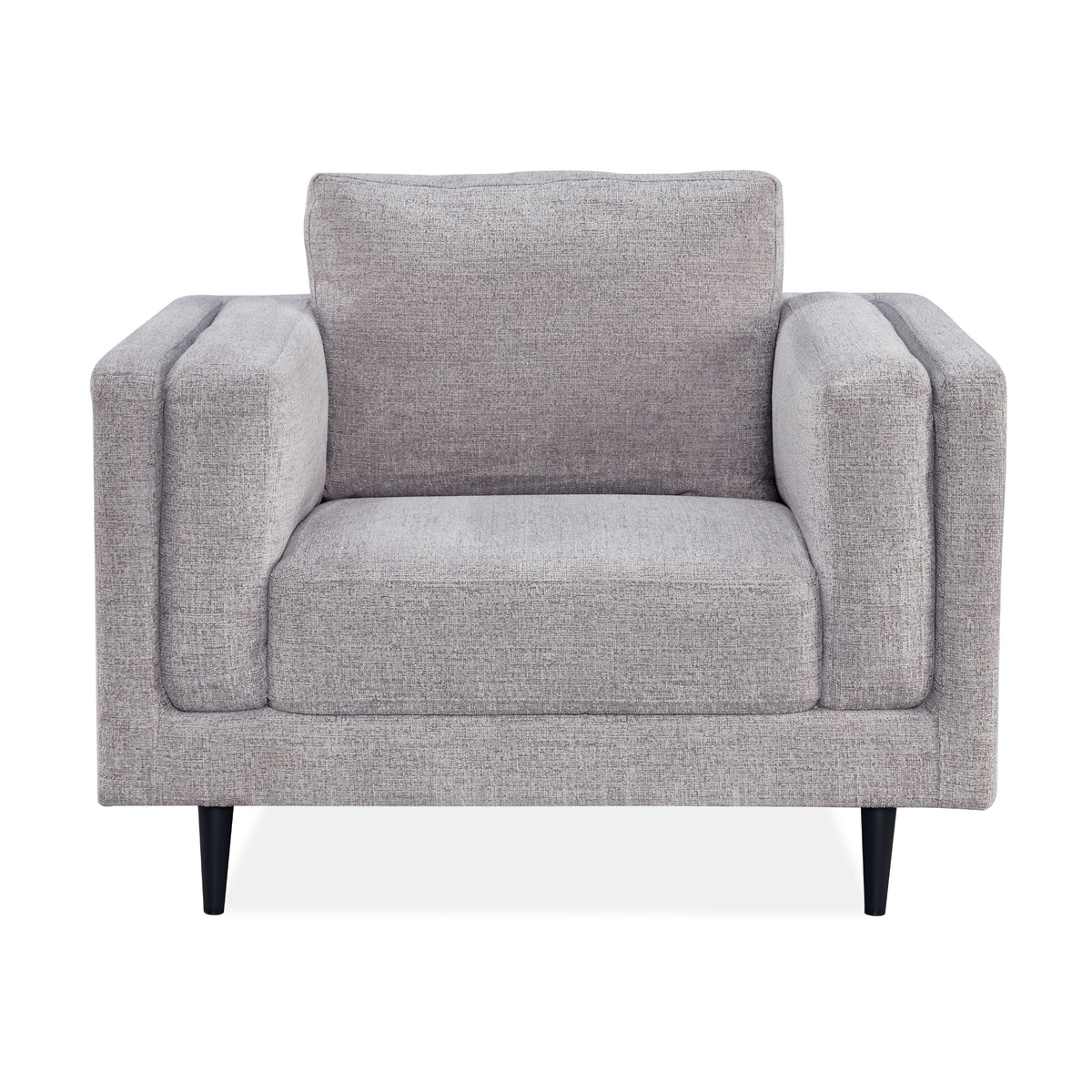 Almaty Fabric Armchair Occasional Arm Chair Quartz Light Grey