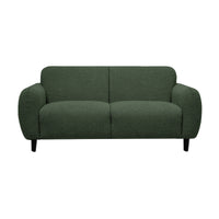 Almerio 2 Seater Fabric Sofa Green
