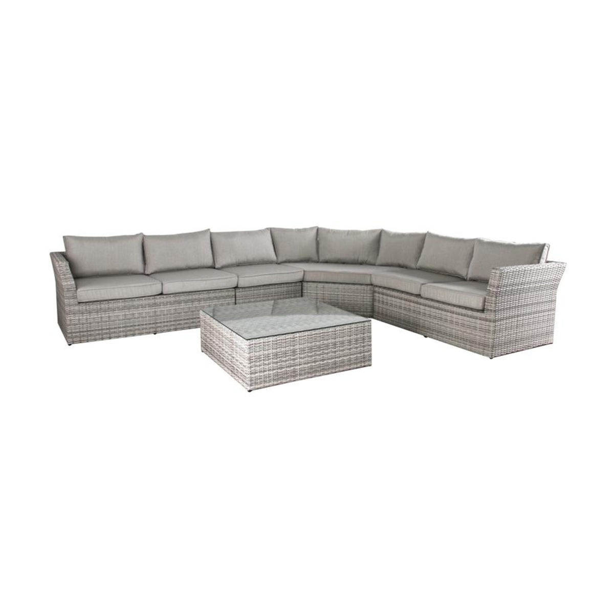 Amalfi 5pc Outdoor Corner Lounge with Coffee Table