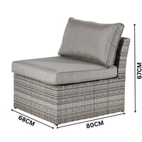 Amalfi 5pc Outdoor Corner Lounge with Coffee Table