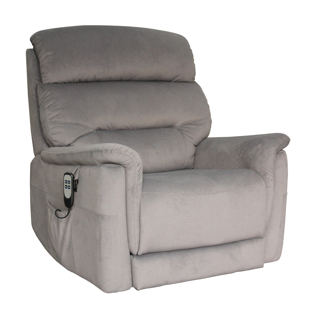 Amelia Dual Motor 200kgs Recliner Lift Chair Dark Grey