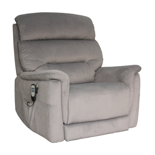 Amelia Dual Motor 200kgs Recliner Lift Chair Dark Grey
