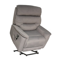 Amelia Dual Motor 200kgs Recliner Lift Chair Dark Grey