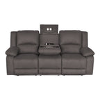 Anderson Fabric Electric Recliner Sofa Lounge Chair LATTE Light Grey 1 + 3 Seater