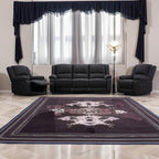Anderson Fabric Electric Recliner Sofa Lounge Chair ONYX Black 2 Seater