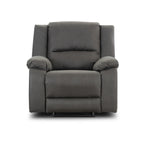Anderson Fabric Electric Recliner Sofa Lounge Chair LATTE Light Grey 1 + 1 Seater