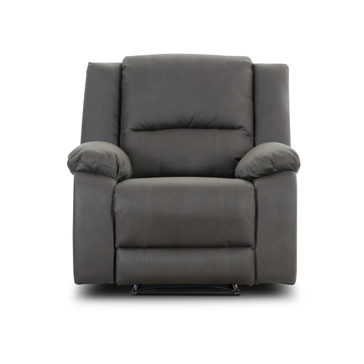Anderson Fabric Electric Recliner Sofa Lounge Chair LATTE Light Grey 1 + 1 Seater