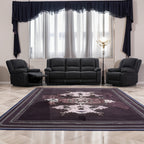Anderson Fabric Electric Recliner Sofa Lounge Chair ONYX Black 3 Seater