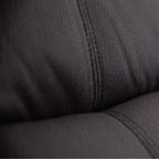 Anderson 3+1+1 Seater Fabric Manual Recliner Sofa Lounge Chair Set JET Dark Grey 