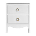 Andes Bedside Table White