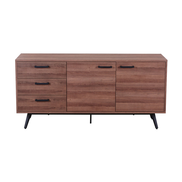 Ara 160cm Sideboard Storage Cabinet Brown