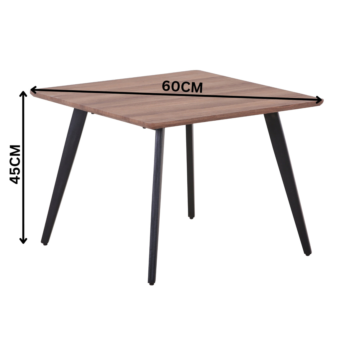 Ara 60cm Side Table Brown