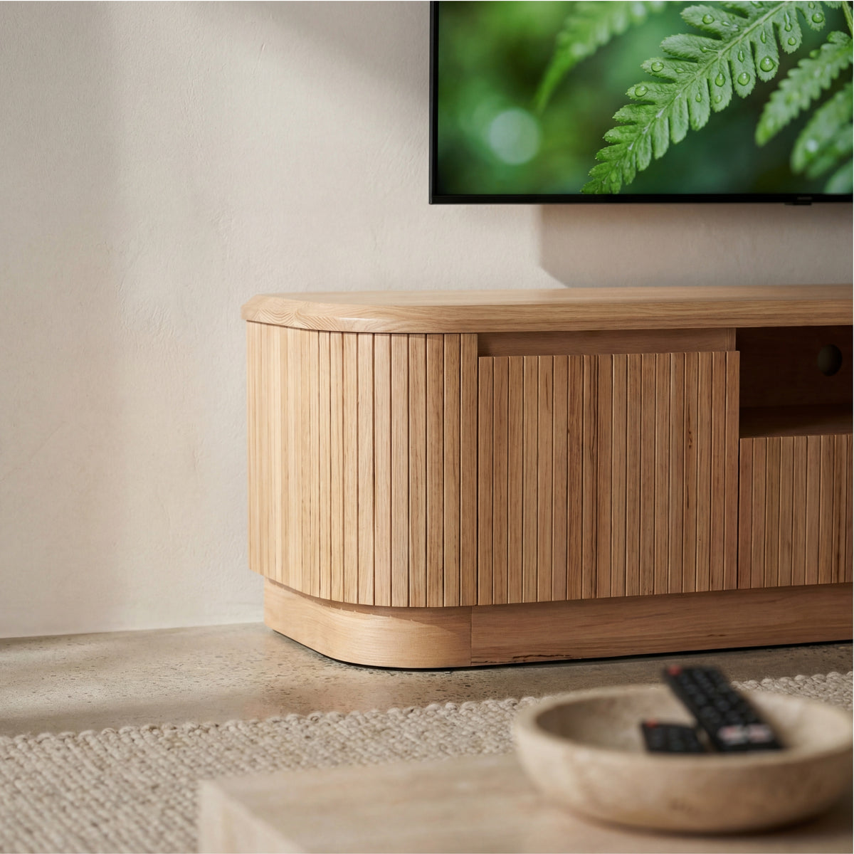 Arushi 180cm ETU Entertainment TV Unit Natural