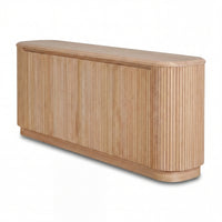 Arushi 200cm Buffet Table Storage Cabinet Natural