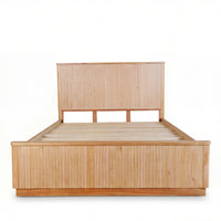Arushi King Bed Frame Natural