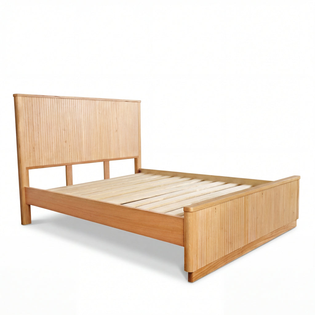 Arushi King Bed Frame Natural