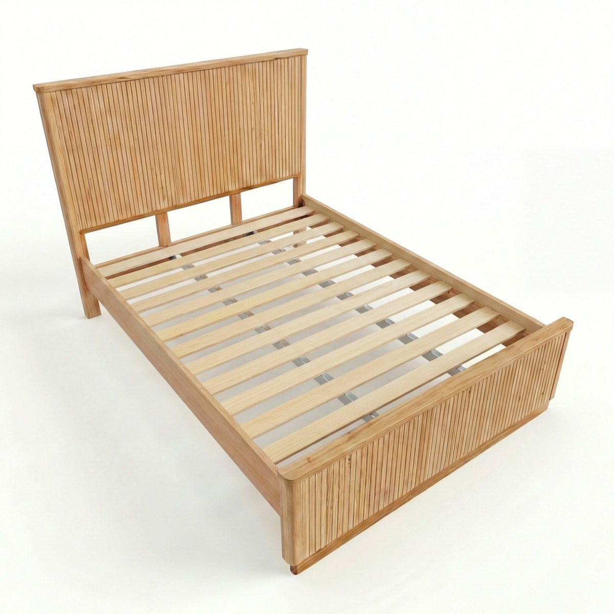 Arushi King Bed Frame Natural